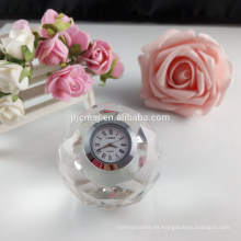 Wholesale bola de reloj de mesa de cristal